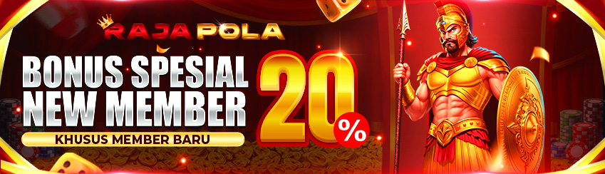 BONUS NEW MEMBER 20%